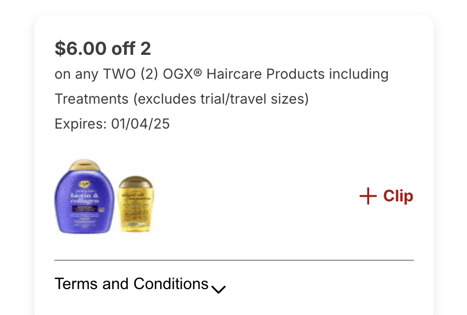 Free Ogx Locking + Coconut Curls Finishing Mist At Walgreens (Working In 2025)